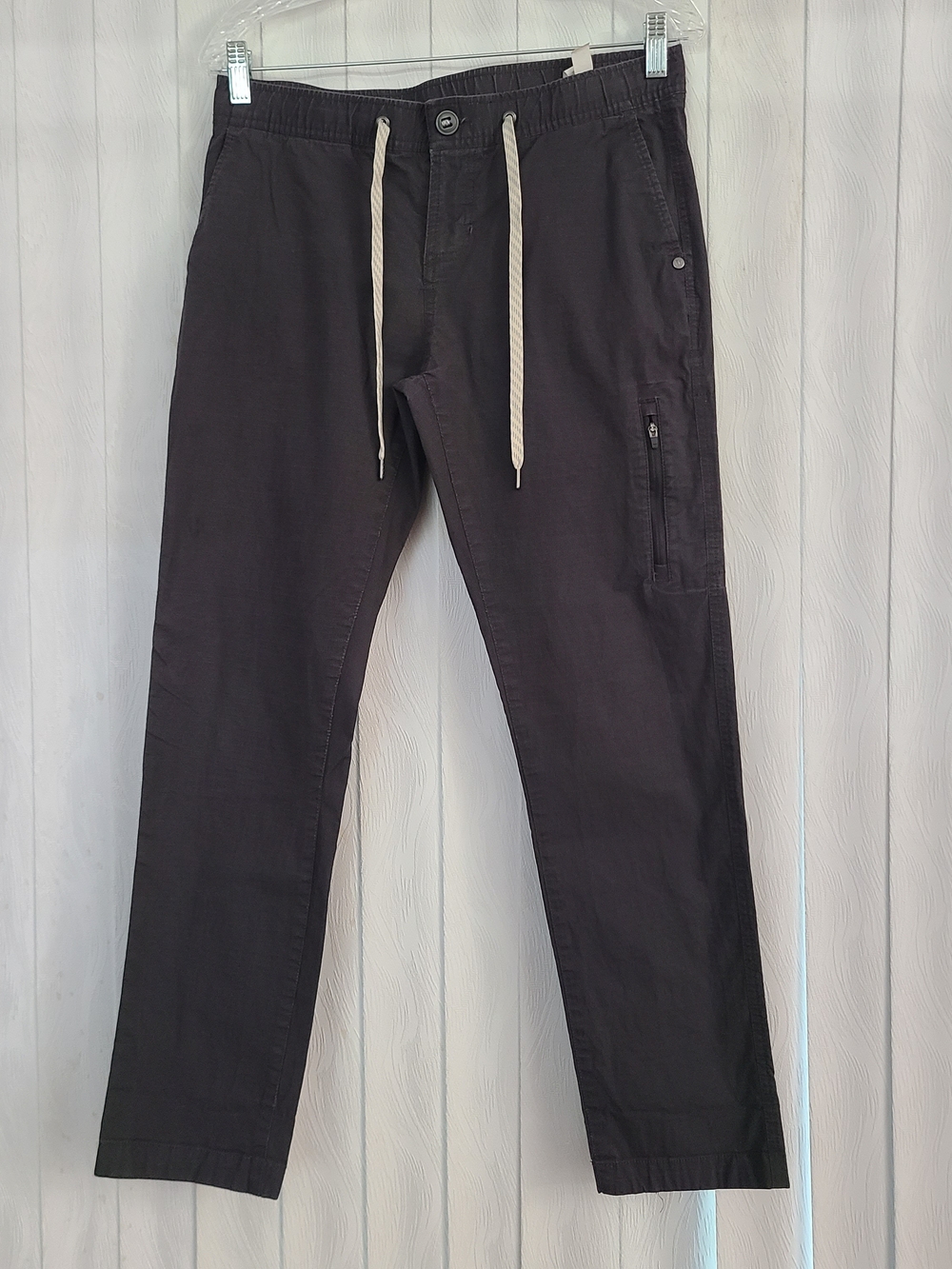 Vouri Women M Charcoal Gray Canvas Ripstop Outdoor Hiking Camping Casual Pant